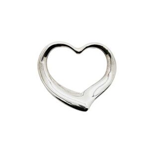 Tiffany & Co. Elsa Peretti Large Open Heart Pendant 36mm Authentic No Chain